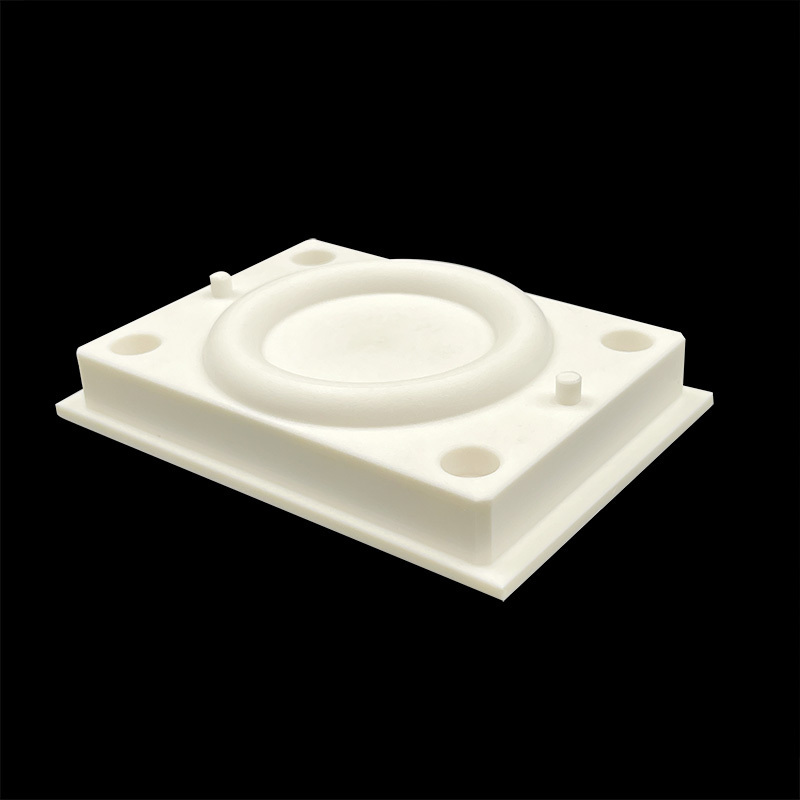 Engineering plastic manufacturer Tefloning plastic project Custom PTFE parts CNC machining Fluoroplastic parts