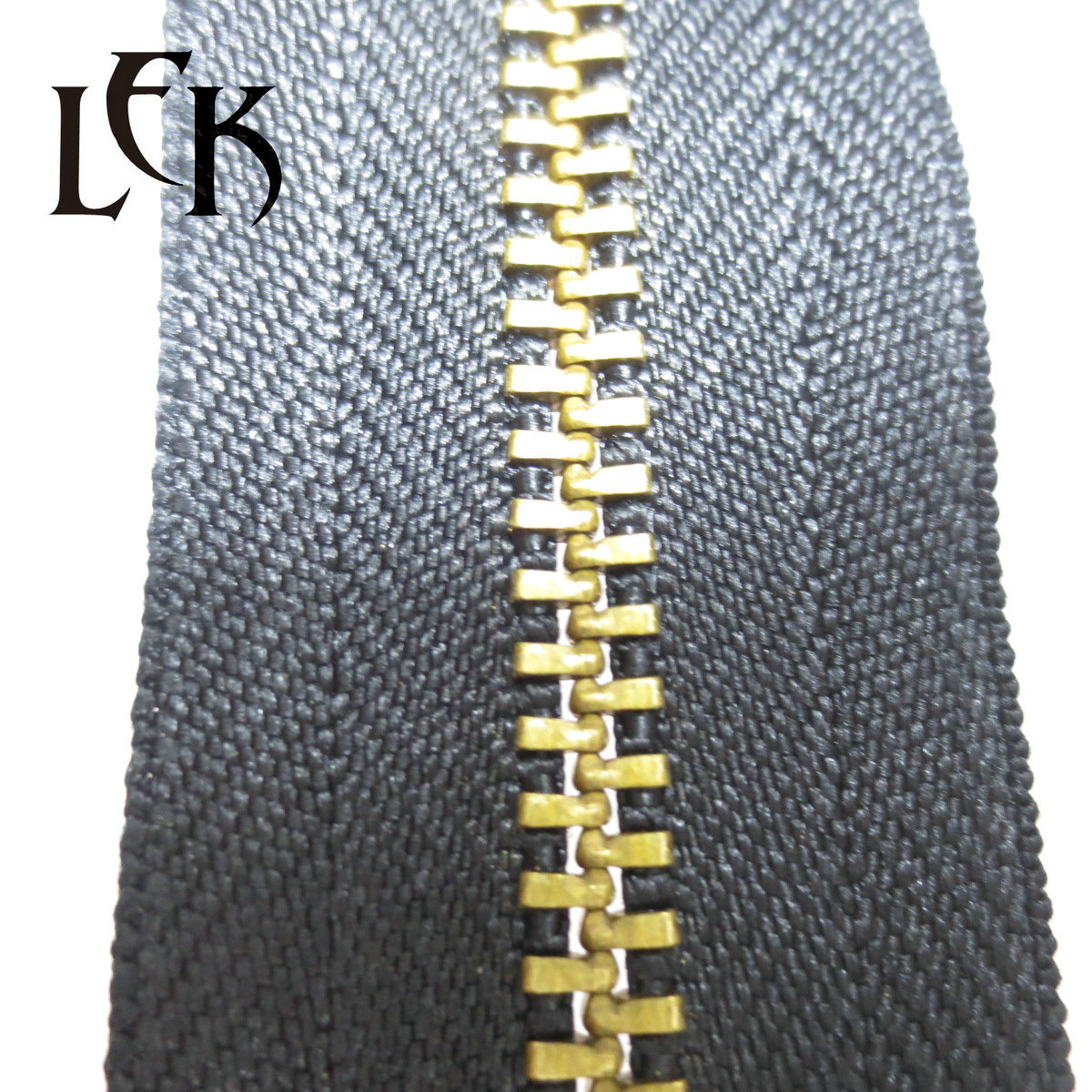 Wholesale luxury brand LEK zipper close end antique silver antique brass zippers n3 n4 n5 clothing magnetic yg zipper for jeans