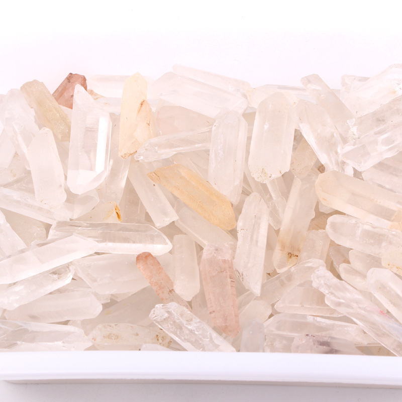 Wholesale Natural Clear Quartz for Jewelry Making Healing Bulk Clear Quartz Crystal Stone