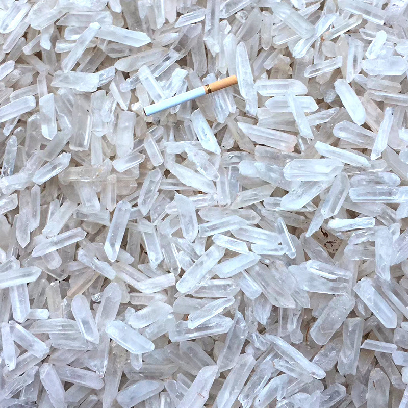 Wholesale Natural Clear Quartz for Jewelry Making Healing Bulk Clear Quartz Crystal Stone