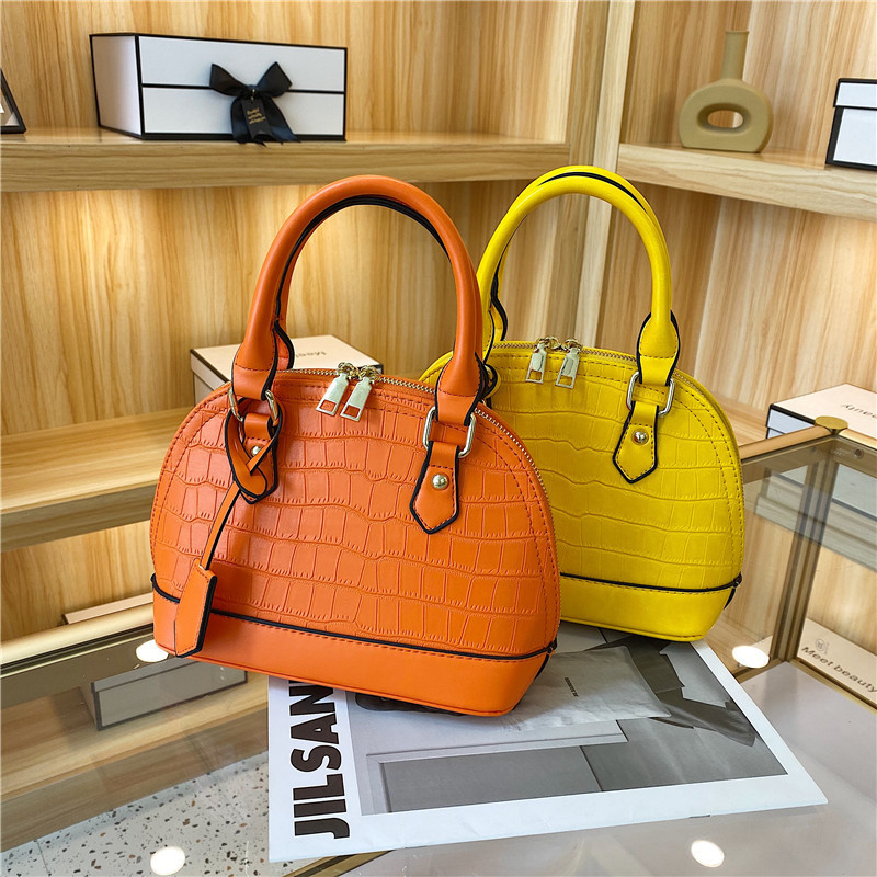 Factory Wholesale Handbags 2022 Fashion Lady PU Leather Bags Candy Color Crossbody Ladies Design Purses For Woman