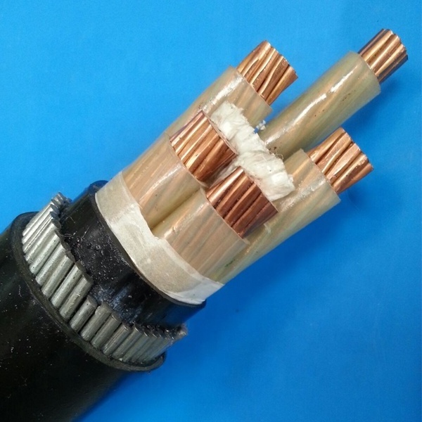 Customized type of LV/MV/HV XLPE Insulated PVC Sheathed Power Cable 0.6/1kv Steel Wire Armored