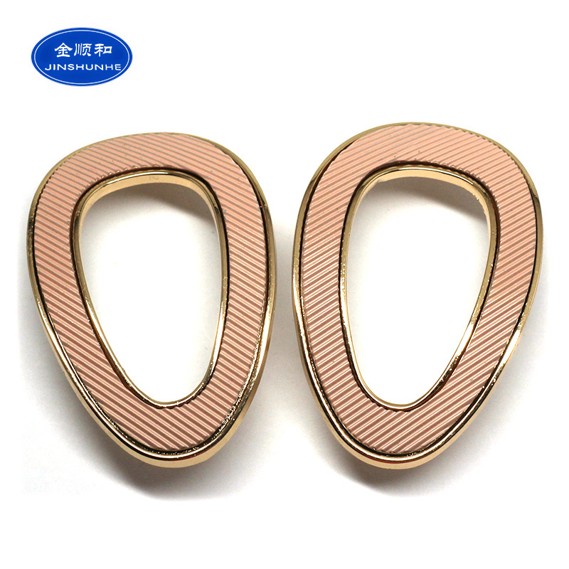 Small Alloy Shoe Buckle Shoe Decorations