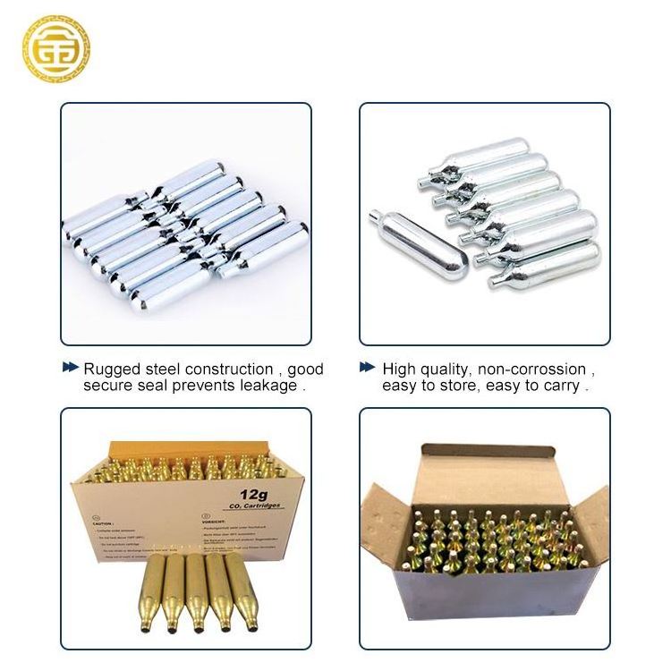 small weight 56g CO2 cartridge 16gram