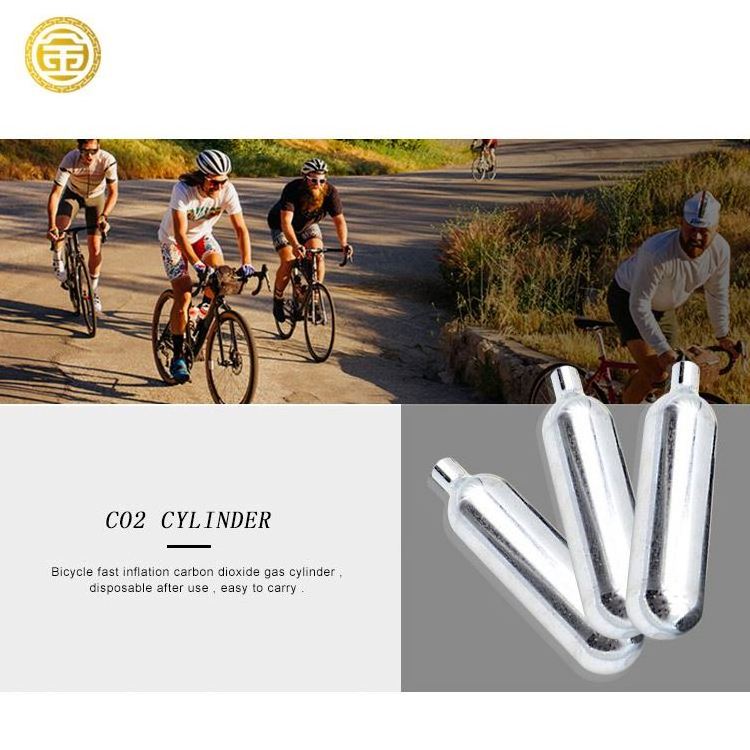 Modern portable tyre inflation bicycle fast inflation 12g co2 cartridge