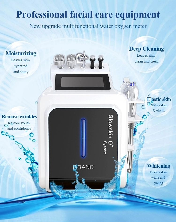 Multifunctional CE approved aesthetic equipment blackhead removal oxygen skin rejuvenation carboxy therapy machine