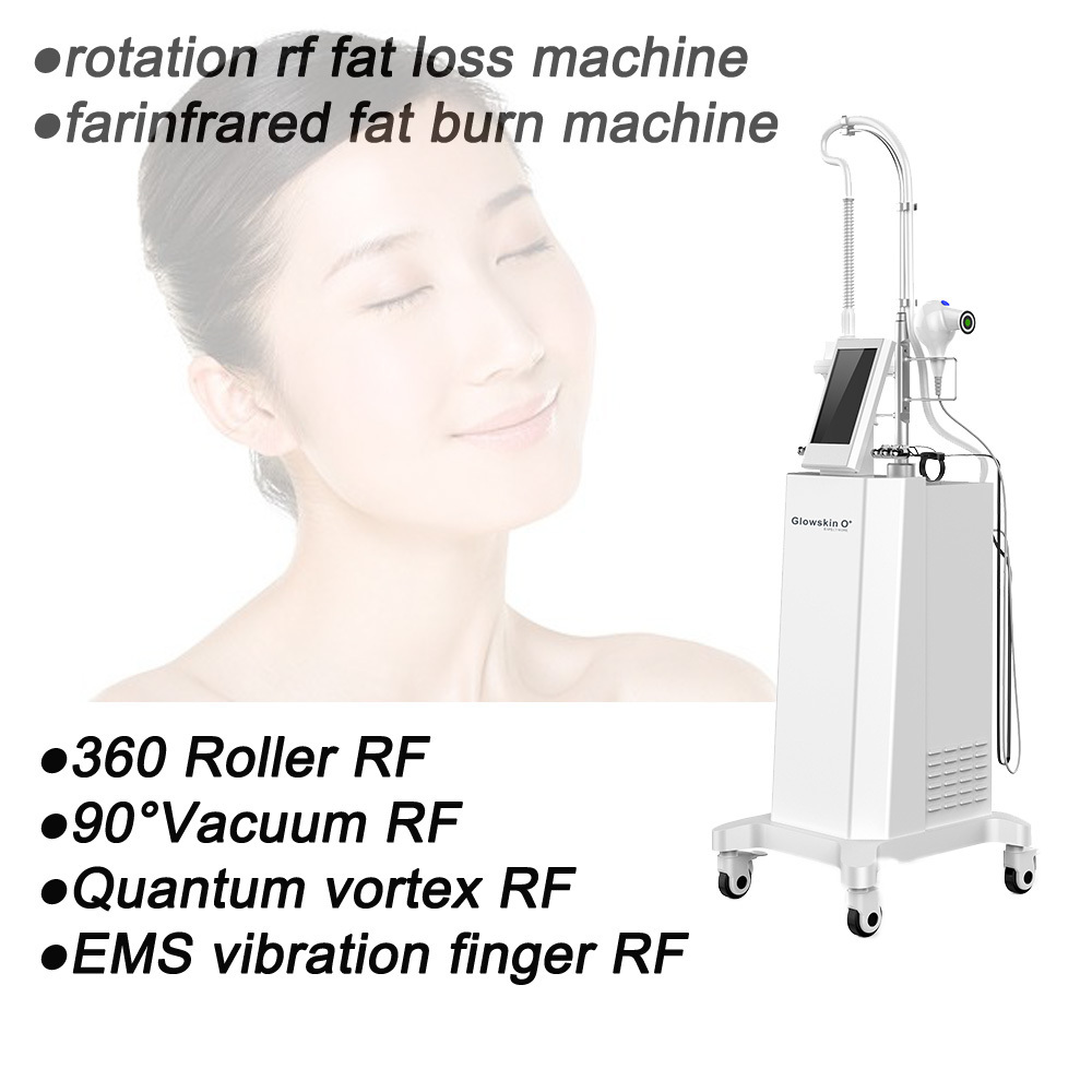 Auto-rf Golden Finger Face Massager 360 Degree Rotation Fat Loss Far Infrared Ir Rf Fast Body Slimming Fat Loss Machine