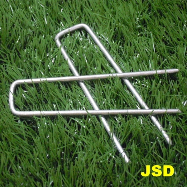 Flat Point Garden Staples/U Shaped Turf Nails/Turf Pins