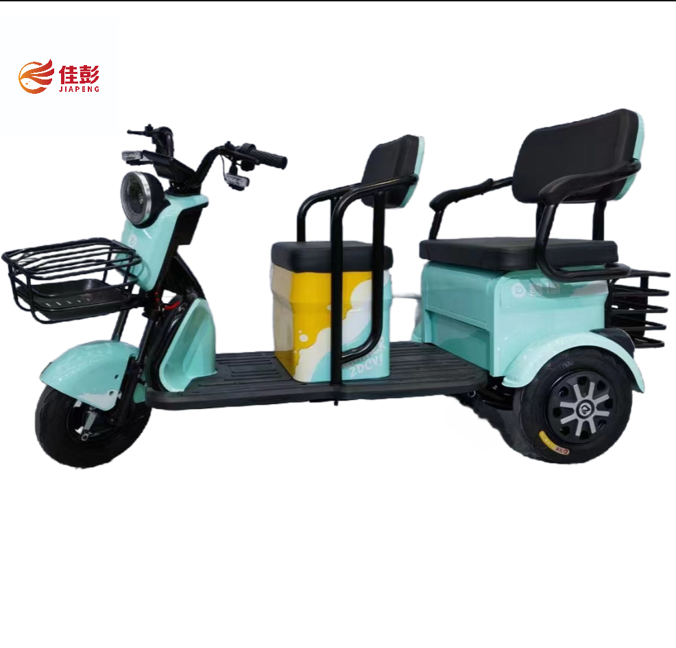 Electric Leisure Tricycle for adults 3 wheel battery powered pedicabs Bajaj