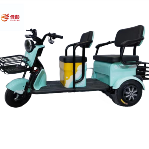 Electric Leisure Tricycle for adults 3 wheel battery powered pedicabs Bajaj