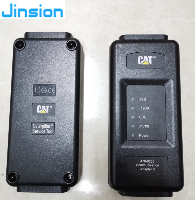 Drop shipping JINSION Excavator Diagnostic Tool ET4 for Caterpillar High quality 2019A Communication Adapter 14pin 478-0235