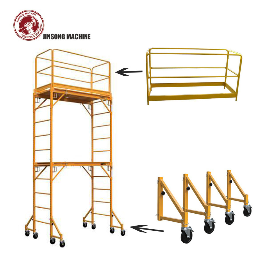 Steel Mobile 6 FT. Multi-Use Adjustable Baker Scaffold