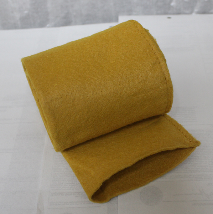 needle punched zylon fiber nonwoven fabric