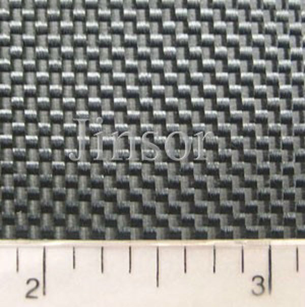 black Kevlar fiber fabrics