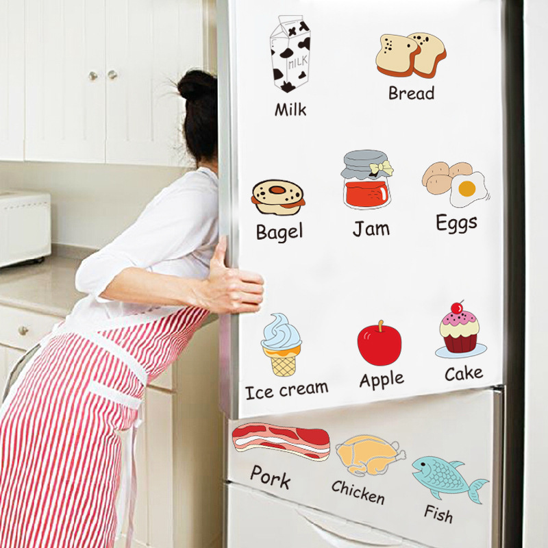 OEM decoration fridge 3d oil proof kitchen removable wall tile sticker