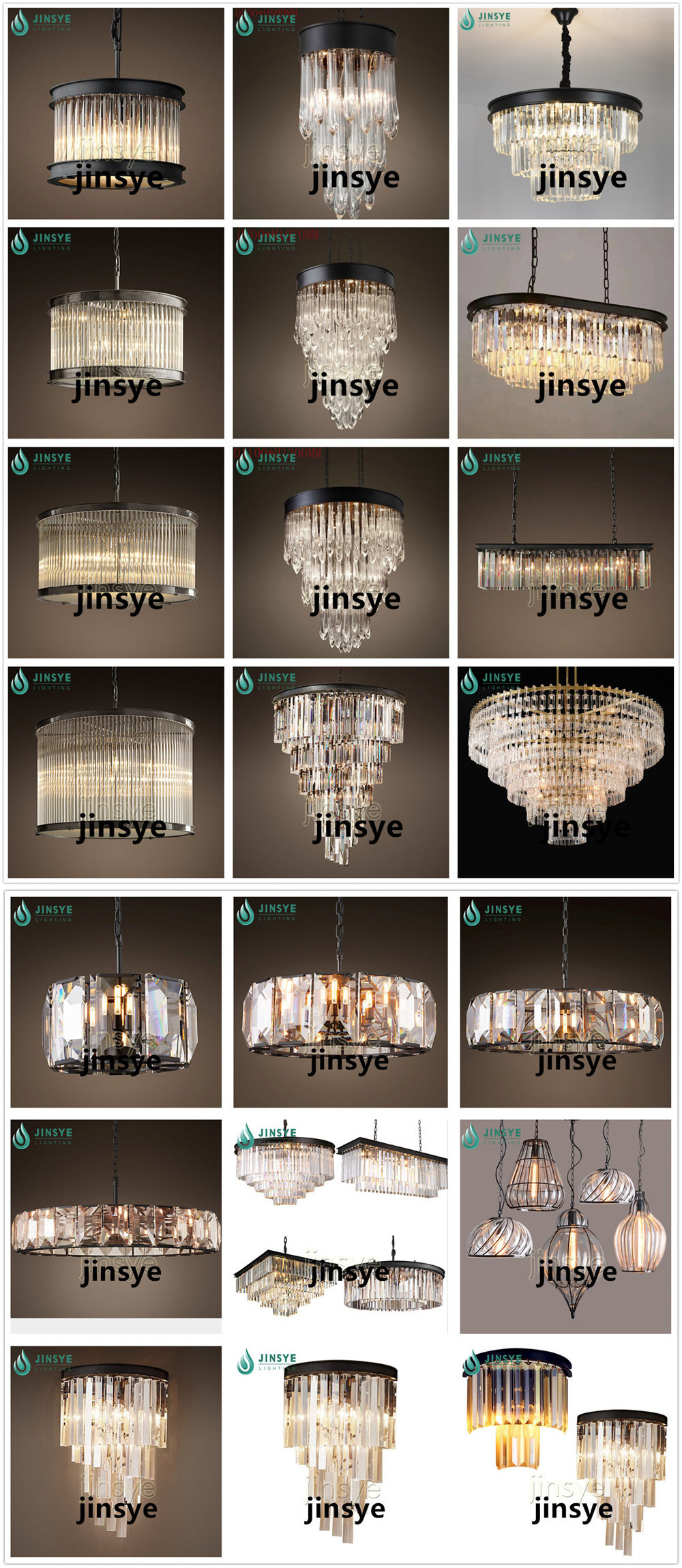 E26 American Style Sputnik Chandelier flush mount Ceiling Lamp