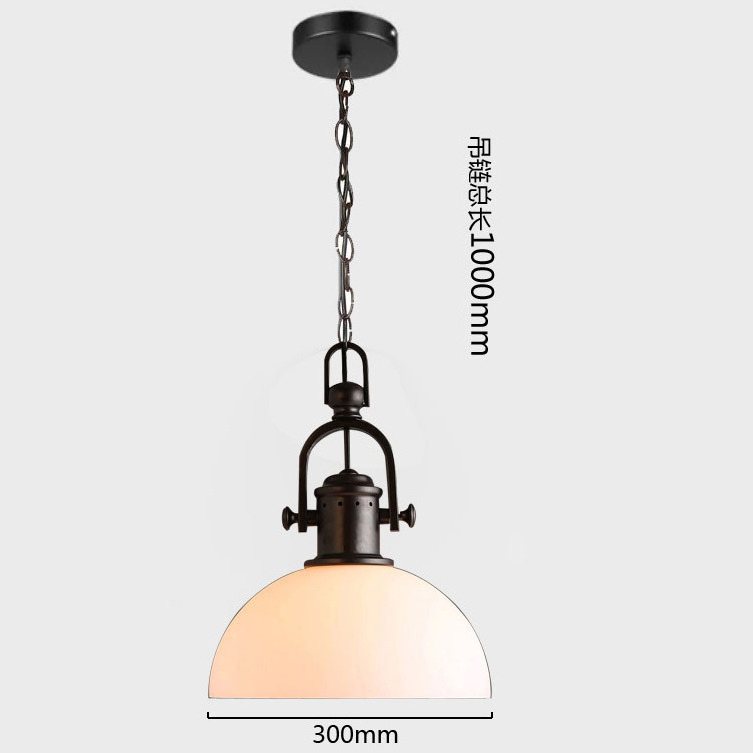 Modern Kitchen Island Metal Glass Hanging Light Fixtures E27 Pendant Lighting for Farmhouse