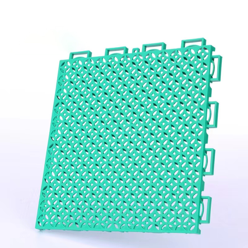 Portable Plastic Interlocking Suspended Floor Pp Used Sport Basketball Pickleball Court Tiles Outdoor Tartan Flooring