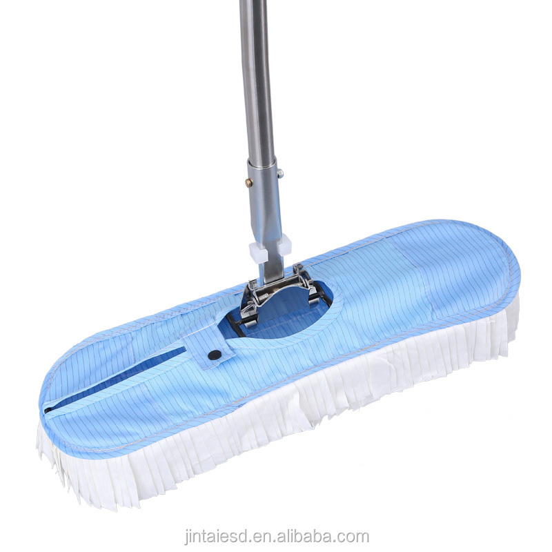 Lint Free Floor Cleaning Flat Square Cleanroom ESD Mop