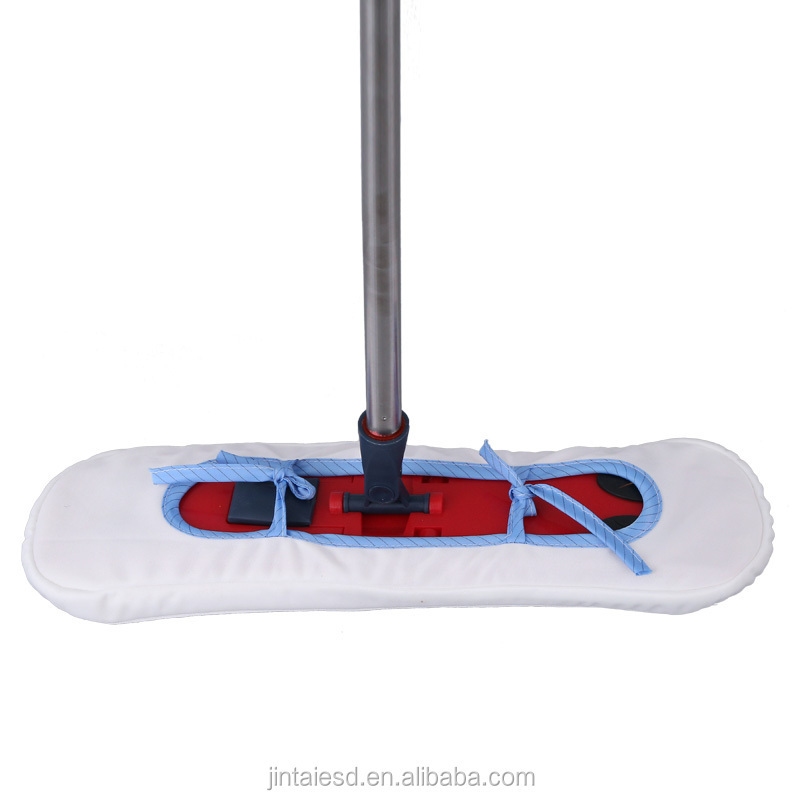 Lint Free Floor Cleaning Flat Square Cleanroom ESD Mop