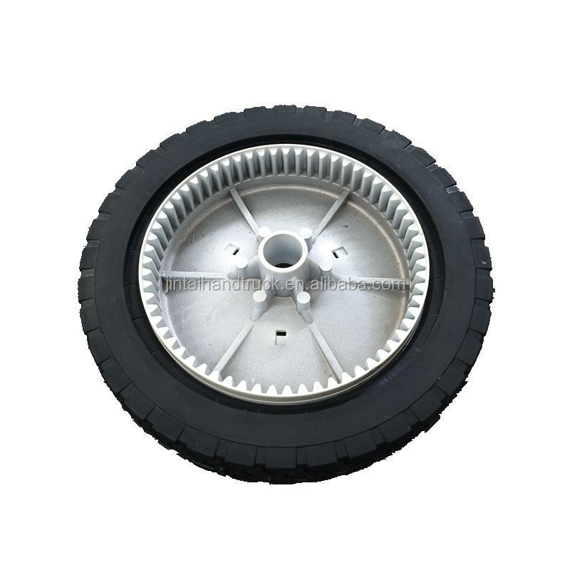 Cutting lawn mower driving wheel 10x1.75 TORO drive wheel 10 inch with steel hub or plastic hub