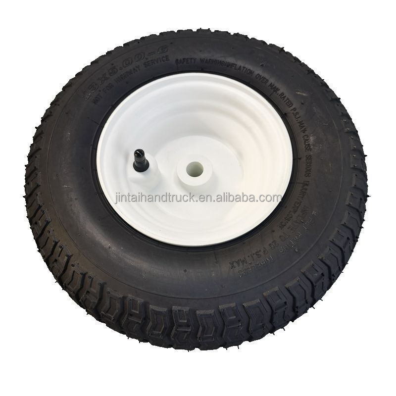 Factory sale low pressure inflatable plastic rim balloon tire sand wheels for beach cart/beach cart tires