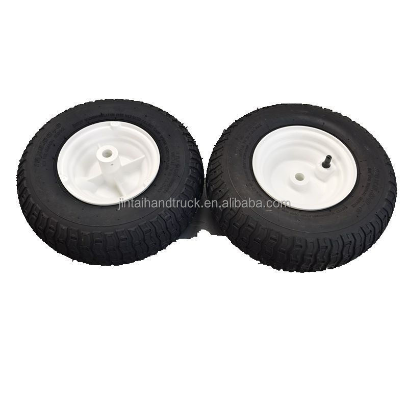 Factory sale low pressure inflatable plastic rim balloon tire sand wheels for beach cart/beach cart tires