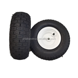 Factory sale low pressure inflatable plastic rim balloon tire sand wheels for beach cart/beach cart tires