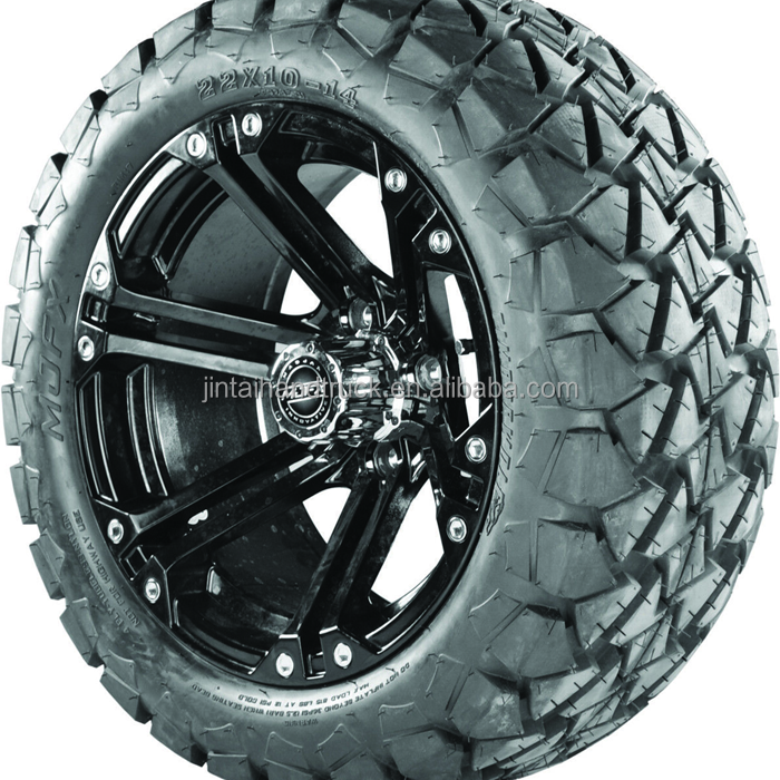 22x10-14 Timberwolf DOT All Terrain Off Road Golf Cart Tires