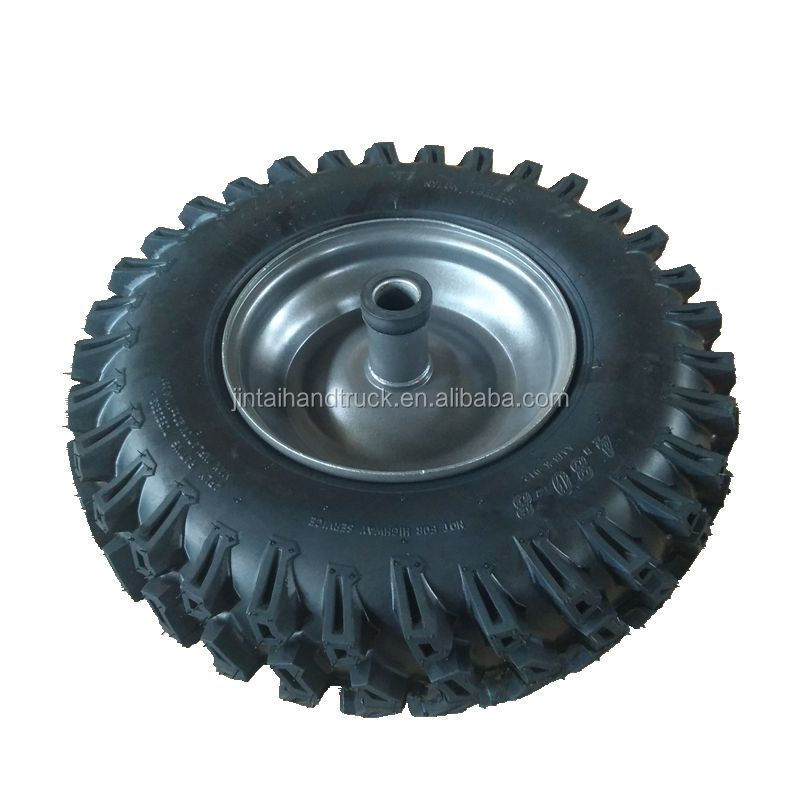 Tubeless ATV tire 4.80-8 snow blower rubber wheel 4.00-8 thrower tubeless rubber tire 16x4.80-8