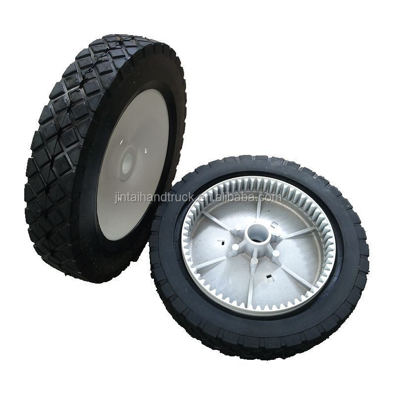 Cutting lawn mower driving wheel 10x1.75 TORO drive wheel 10 inch with steel hub or plastic hub