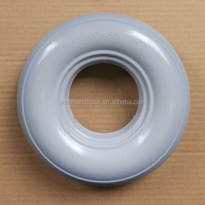 200x50 PU foam wheel for wheelchair flat free wheel tire Electric scooter tire 200x50