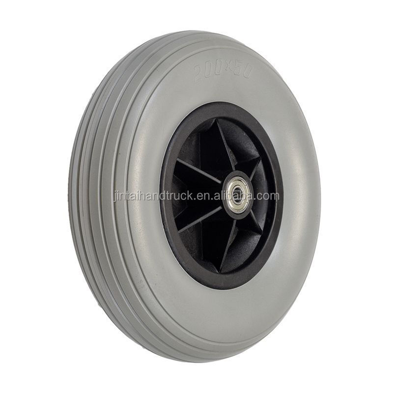 200x50 PU foam wheel for wheelchair flat free wheel tire Electric scooter tire 200x50