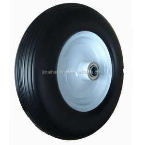 wheelbarrow wheels 16" Flat free tire 4.00-8 material handling tire 400x8 16x4-8