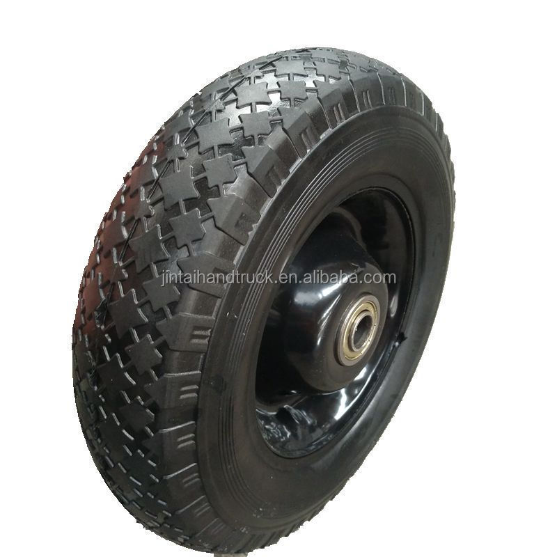 hand cart semi-pneumatic rubber tire wheel 3.00-4 300-4  300x4 3.00x4 flat free tires