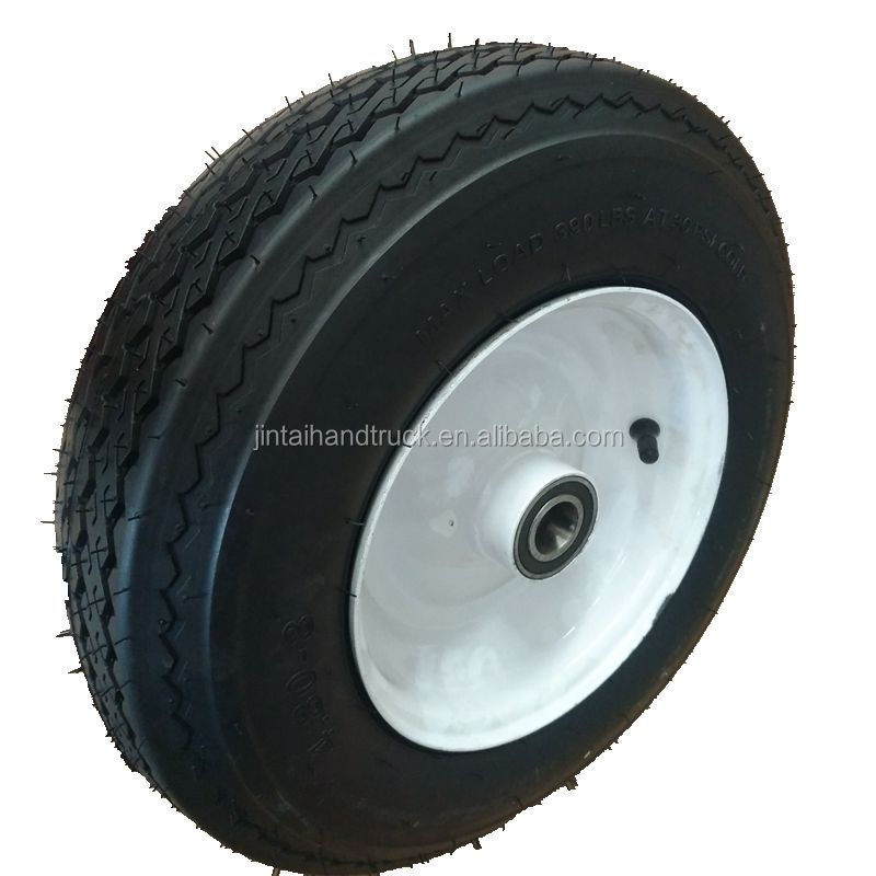 trailer tires 4.80-8 tubeless tire rubber wheel 4.00-8