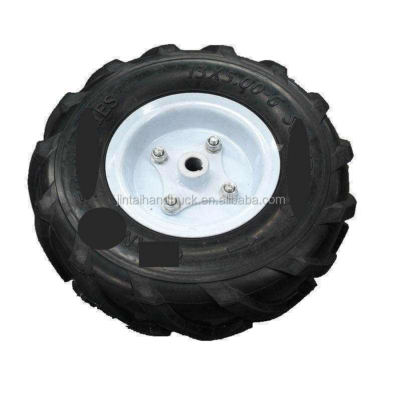 Durable 13x5.00-6 semi-solid wheels tractor tires garden mini dumper tire tiller wheels 13x5.00-6