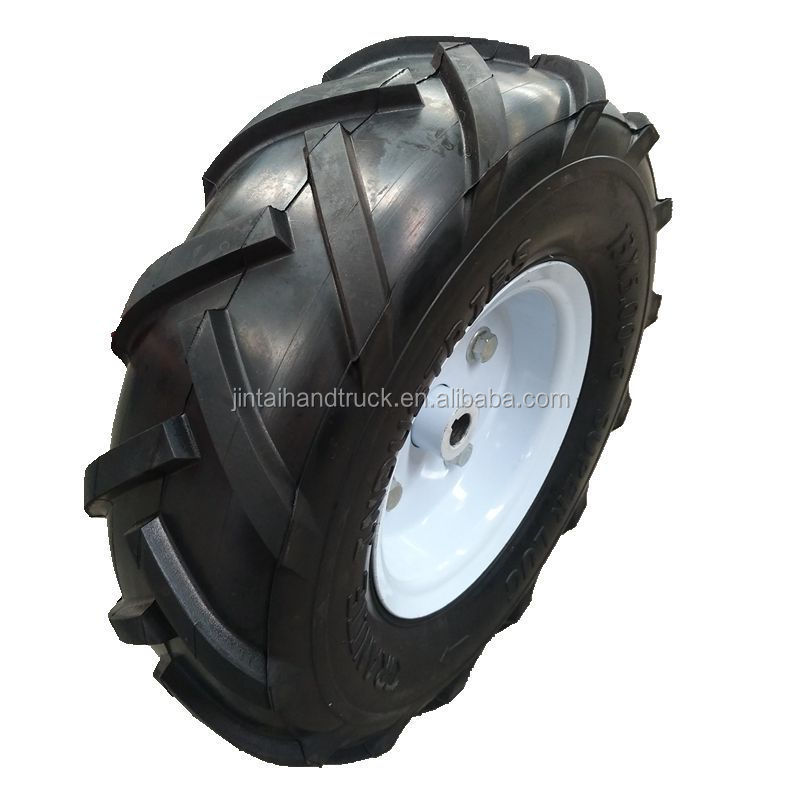 Durable 13x5.00-6 semi-solid wheels tractor tires garden mini dumper tire tiller wheels 13x5.00-6