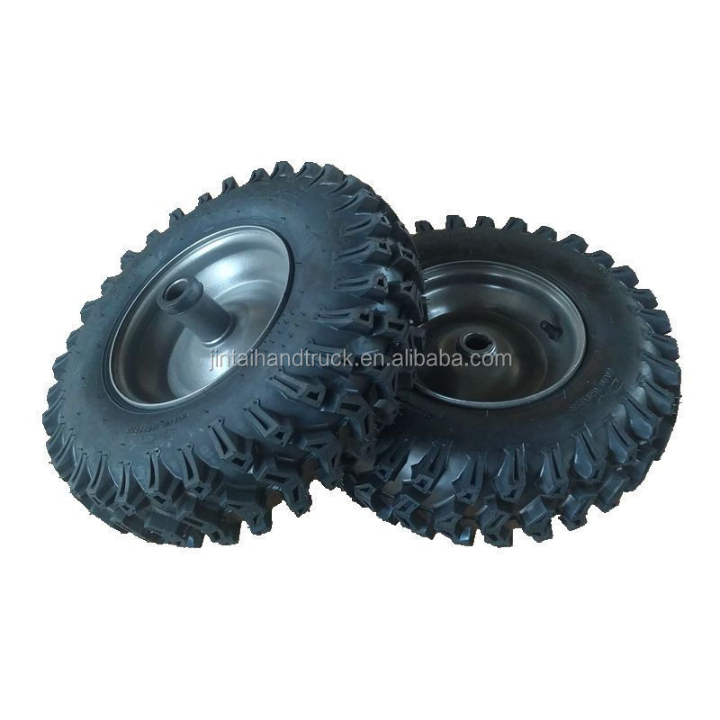 Tubeless ATV tire 4.80-8 snow blower rubber wheel 4.00-8 thrower tubeless rubber tire 16x4.80-8