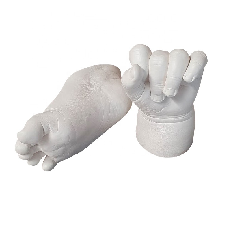 Hand casting couples plaster of paris for art cast gypsum powder