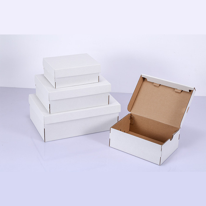 Fancy custom printing shoes black drawer kraft cardboard paper box  Paper Mailer Box Shipping Box With High Quality