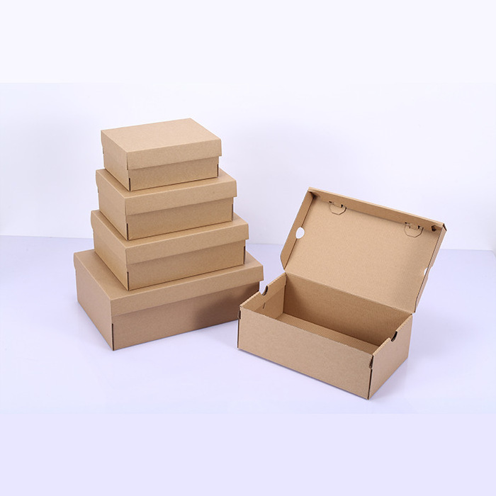 Fancy custom printing shoes black drawer kraft cardboard paper box  Paper Mailer Box Shipping Box With High Quality