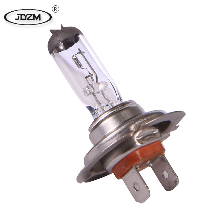 High Power 12V H7 Halogen Lamp Type ISO 9001 Certification Auto Car Headlight Bulbs