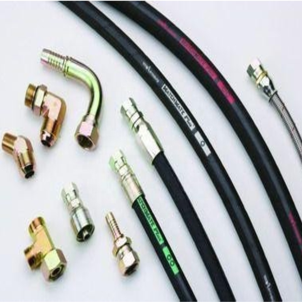 3/4 Inch x 100ft One-Wire Braided Hydraulic Hose 3000 Psi Rubber Moulded and Cut to Size High Quality Hydraulic Hose