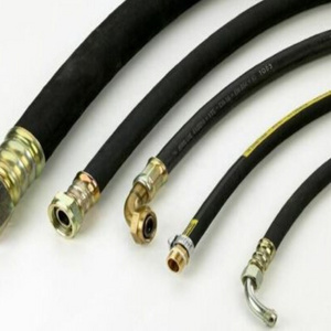 3/4 Inch x 100ft One-Wire Braided Hydraulic Hose 3000 Psi Rubber Moulded and Cut to Size High Quality Hydraulic Hose