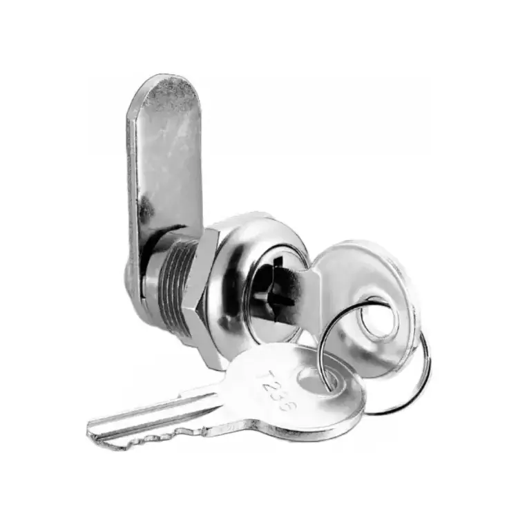 Super Durable Mail Box Flat Key Lock Keyed Alike Cam Lock For Metal Cabinets