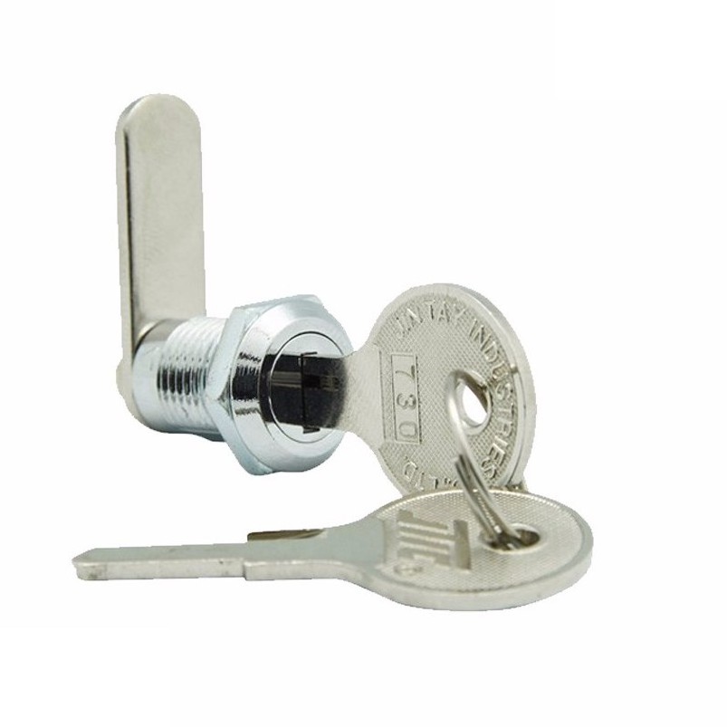 High Security Toolbox Cam Lock 12 mm Diameter Zinc Alloy Furniture Cam Lock