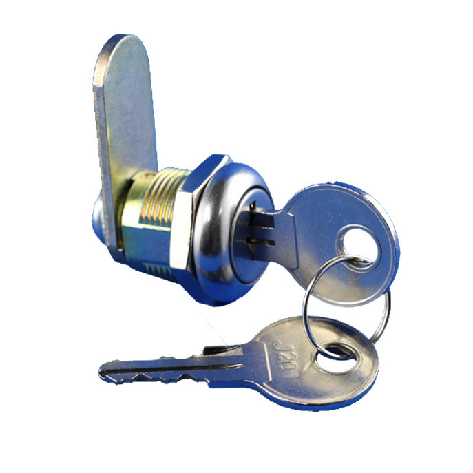 High Quality 19mm Hook Cam Locks for Lockers Universal Furniture Cam Lock with 2 Keys