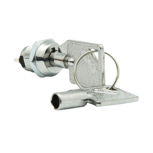 Micro switch lock with 2 tubular keys