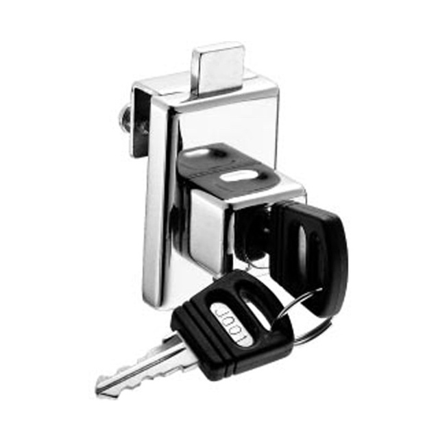 Glass Door Key Lock ( No Drilling Hole on Glass )